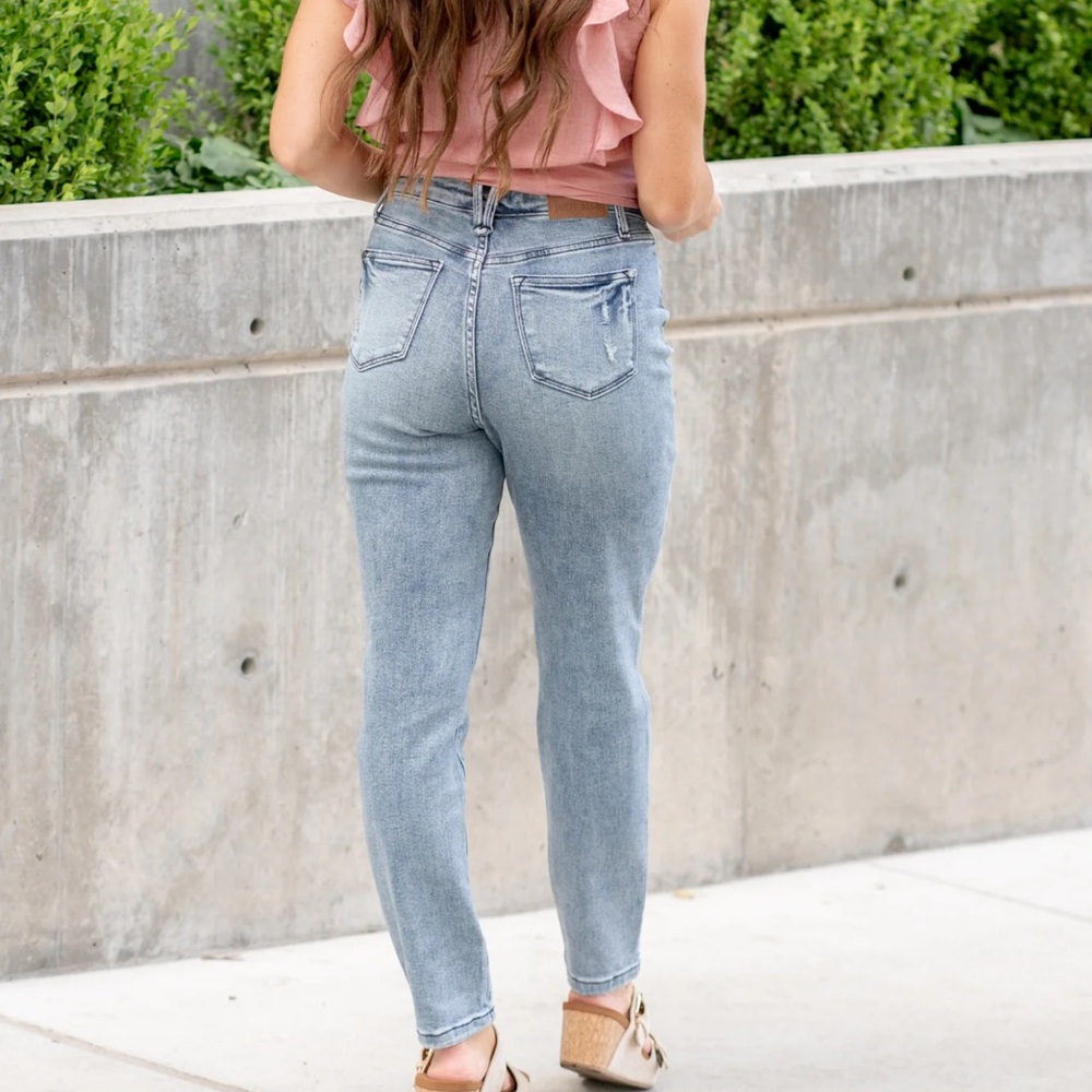 Judy Blue Boho Babe Vintage High Rise Jeans Size 13/31 JB88617 Judy Blue Jeans - Picture 2 of 15